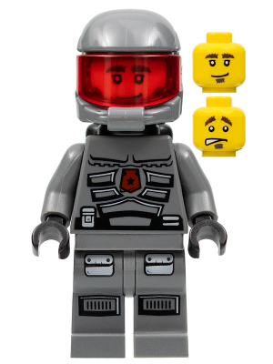 Lego, Minifigure, Space, Space Police III, Space Police 3 Officer 13 - Air Tanks, SP117