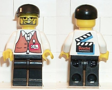 Lego, Minifigure, Studios, Director, STU002