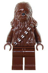 Lego, Minifigure. Star Wars, Chewbacca (Brown), sw0011
