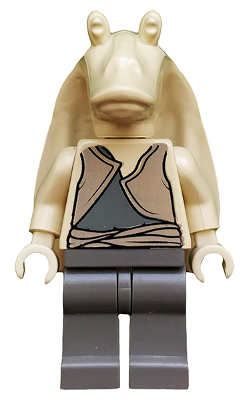 Lego, Minifigure, Star Wars, Episode 1, Jar Jar Binks, SW0017