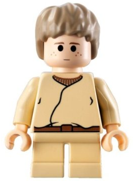 Lego, Minifigure, Star Wars,  Anakin Skywalker (Short Legs) sw0159