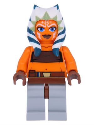 Lego, Minifigure, Star Wars, Ahsoka Tano (Padawan) - Tube Top and Belt, SW0192