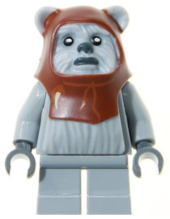 Lego, Minifigure, Star Wars, Star Wars Episode 4/5/6, Chief Chirpa, Ewok, SW0236