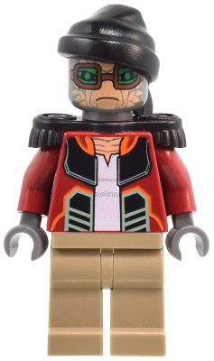 Lego, Minifigure, Star Wars, Hondo Ohnaka, SW0246