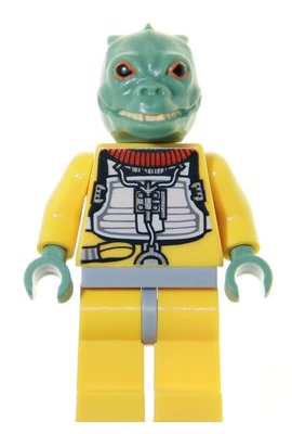 Lego, Minifigure. Star Wars, Bossk - Sand Green, SW02810