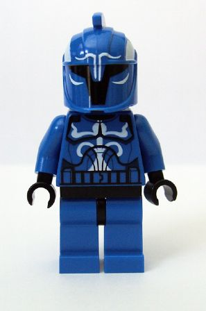 Lego, Minifigure, Star Wars, The Clone Wars, Senate Commando, Captain, SW0288