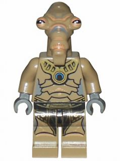 LEGO, Minifigure, Star Wars, Geonosian, Dark Tan, SW0320