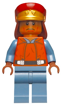 Lego, Minifigures, Star Wars, Episode 1, Captain Panaka, SW0321