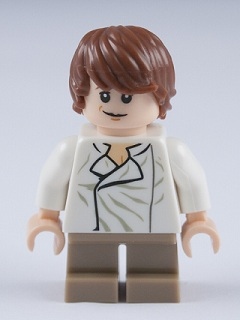Lego, Minifigure, Star Wars, Star Wars Other, Han Solo, Young, sw0357