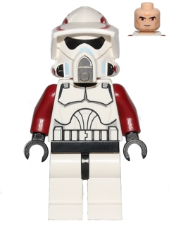 Lego, Minifigure, Star Wars, The Clone Wars, Clone ARF Trooper, Rancor Battalion, Phase 1, SW0378
