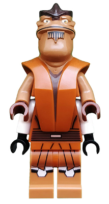 Lego, Minifigure, Star Wars,  Star, The Clone Wars, Pong Krell SW0435