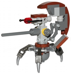 Lego, Minifigure, Star Wars, Droideka (Destroyer Droid) - Sniper Droid, SW0447