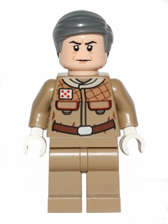 Lego, Minifigure,  Star Wars, Episode 4/5/6, General Rieekan, sw0460
