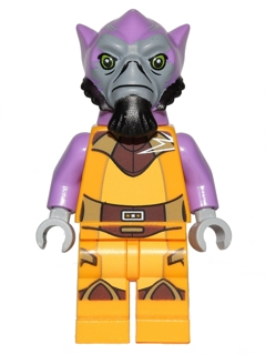 Lego, Minifigure, Star Wars, Garazeb 'Zeb' Orrelios, SW0575