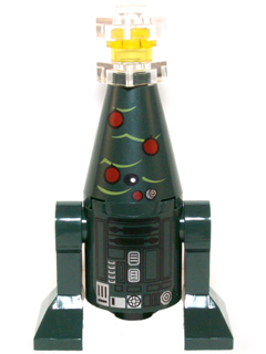 Lego, Minifigure, Star Wars, Astromech Droid, Christmas, SW0598