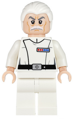 Lego, Minifigure, Star Wars, Admiral (Colonel) Wullf Yularen, sw0633