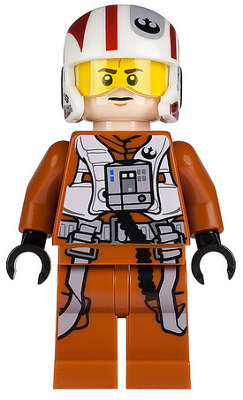 Lego, Minifigure, Star Wars, Episode 7, Resistance Pilot X-wing, SW0659
