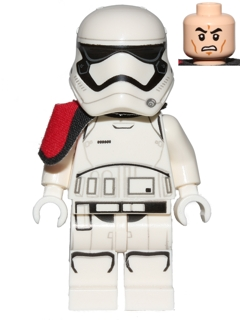 Lego, Minifigure, Star Wars Episode 7, First Order Stormtrooper Officer (Rounded Mouth Pattern), sw0664