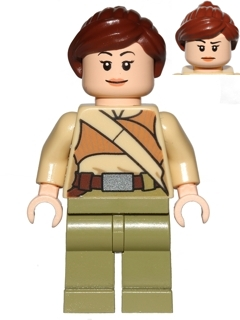 Lego, Minifigure, Star Wars Episode 7, Resistance Soldier, Female, SW0668
