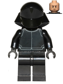 Lego, Minifigure, Star Wars, First Order Crew Member, Fleet Engineer / Gunner, Light Nougat Head, SW0671