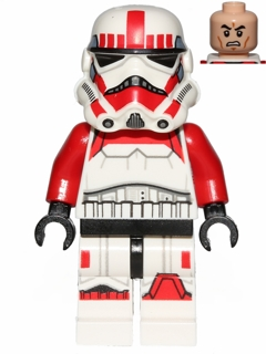 Lego, Minifigure, Star Wars, Imperial Shock Trooper, SW0692