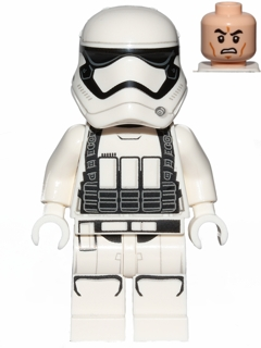 Lego, Minifigure, Star Wars, Episode 7, First Order Heavy Assault Stormtrooper, SW0695