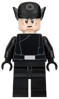 Lego, Minifigure, Star Wars, Star Wars Episode 7, First Order General (Admiral), SW0715
