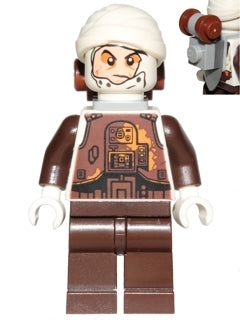 Lego, Minifigure, Star Wars, Dengar (White Torso), SW0751