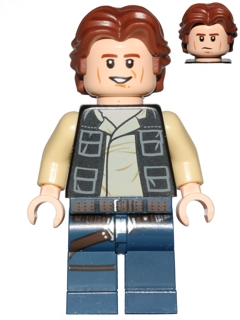 Lego, Minifigure. Star Wars, Han Solo, SW0771