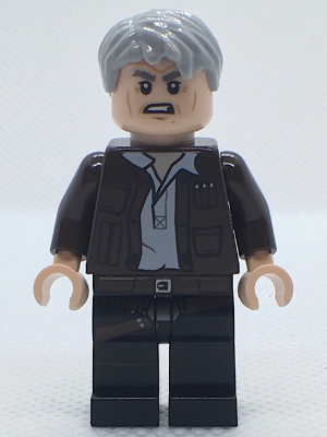 Lego, Minifigure. Star Wars, Han Solo, Old, SW0841