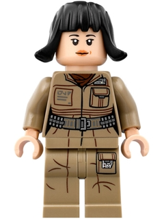 Lego, Minifigure, Advent Calendar 2018, Star Wars (Day 2), Rose Tico, (SW0857), 75213-3