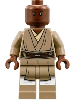 Lego, Minifigure, Star Wars, Mace Windu (Dark Tan Legs) SW0889