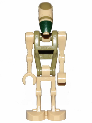 Lego, Minifigure, Star Wars, Kashyyyk Battle Droid / AAT Driver Battle Droid, SW0996