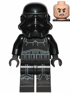 Lego, Minifigure, Star Wars, Legends, Imperial Shadow Trooper (Dual Molded Helmet), SW1031