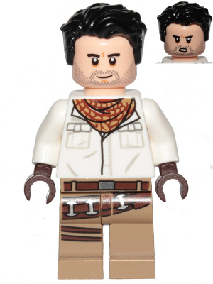 Lego, Minifigure, Star Wars, Episode 9, Poe Dameron (White Shirt), SW1049