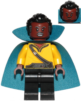 Lego, Minifigure, Star Wars, Lando Calrissian, Old (Cape with Collar), SW1067