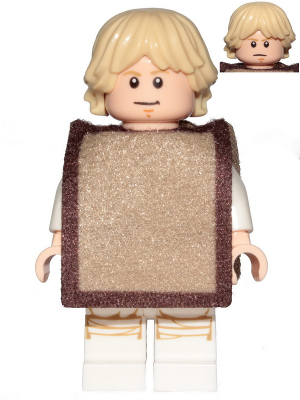 Lego, Minifigure, Star Wars, Luke Skywalker (Poncho), SW1086