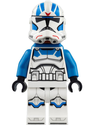 Lego, Minifigure, Star Wars, Clone Jet Trooper, 501st Legion (Phase 2) - Nougat Head SW1093