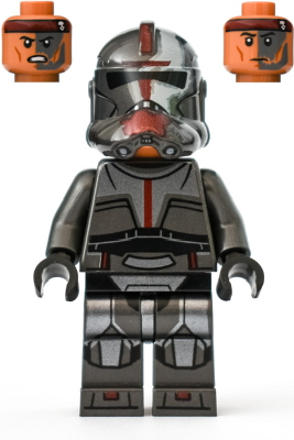 Lego, Minifigure, Star Wars, The Bad Batch, Clone Commando Sergeant Hunter, Experimental Unit Clone Force 99, SW1148