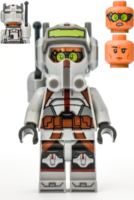 Lego, Minifigure, Star Wars, The Bad Batch, Clone Commando Tech, Experimental Unit Clone Force 99, sw1150