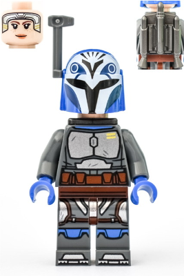 Lego, Minifigure, Star Wars, Bo-Katan Kryze, SW1163