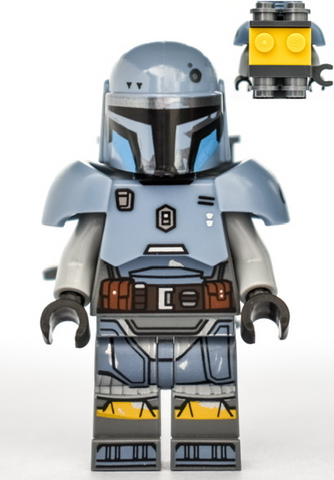 Lego, Minifigure, Star Wars, Paz Vizsla - Backpack with Clip, sw1172