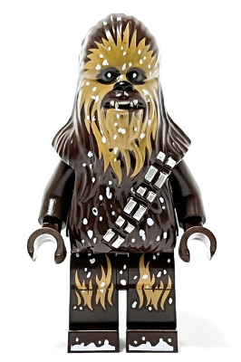 Lego, Minifigure, Star Wars, Chewbacca - Snow, SW1184