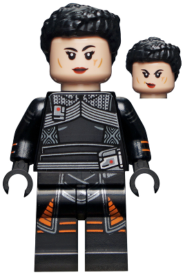 Lego, Minifigure, Star Wars, Fennec Shand - Hair, SW1192