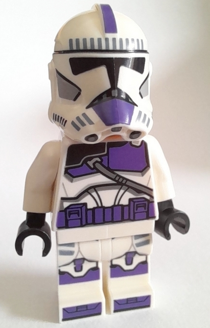 Lego, Minifigure, Star Wars, Clone Trooper, 187th Legion (Phase 2) - Nougat Head, SW1207