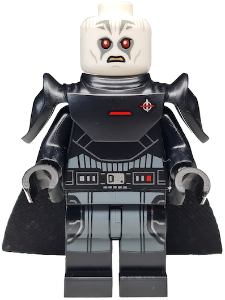 Lego, Minifigure. Star Wars, The Grand Inquisitor - Black Uniform, SW1222