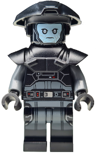 Lego, Minifigure. Star Wars, Imperial Inquisitor Fifth Brother - Black Uniform, SW1223