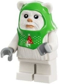 Lego, Minifigure, Advent Calendar 2023, Star Wars, Ewok - Holiday Outfit, SW1298