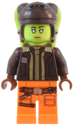 Lego, Minifigure, Star Wars, Hera Syndulla - Dark Brown Arms, SW1311