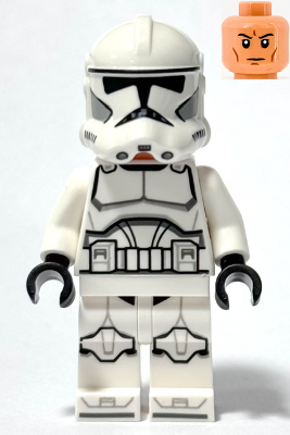 Lego, Minifigure, Star Wars, Clone Trooper (Phase 2) - Nougat Head, sw1319